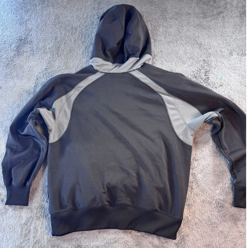 Jordan Brand Nike Flight Fleece Hoodie‎ Black Grey Men's Large